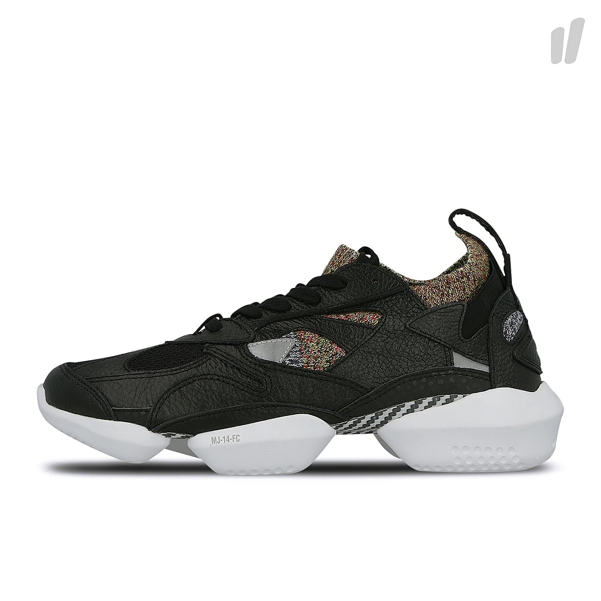 Reebok 3d op. pro Black / Hypergreen / White / Red Low Top Sneakers CN3956 | Overkill