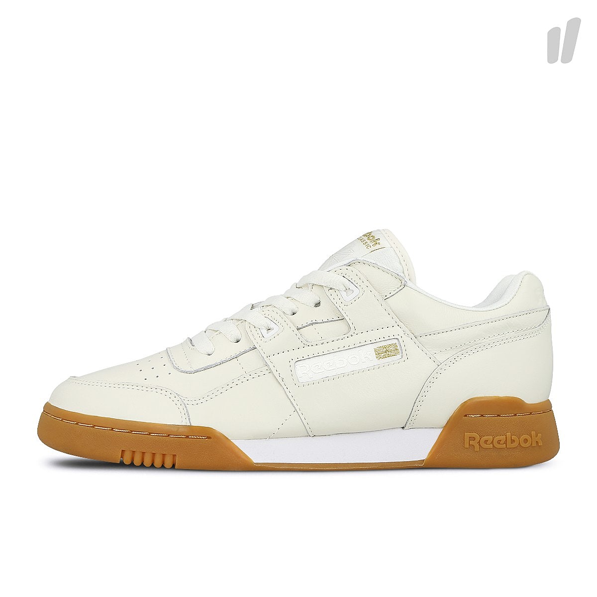 Reebok workout plus mu Gold - Chalk-White-Metallic Gold Sneakers CN4404 | Overkill