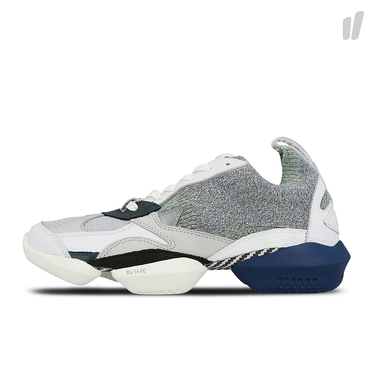 Reebok 3d op. fractional Chalk / Green / Grey Low Top Sneakers CN5478 | Overkill