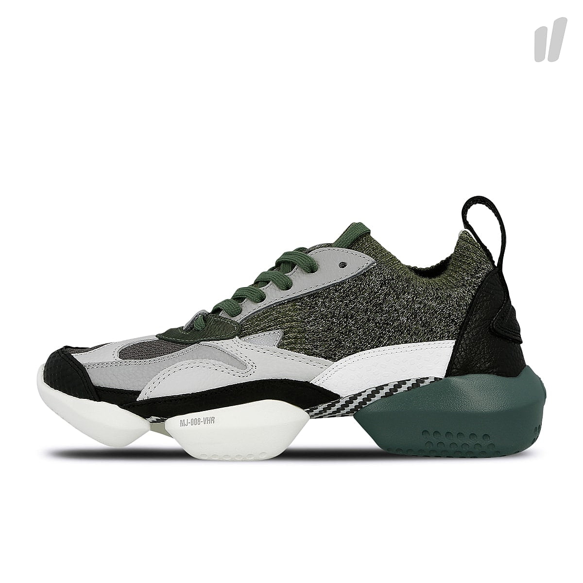 Reebok 3d op. fractional Cool Grey / Chalk / Green Low Top Sneakers CN5479 | Overkill
