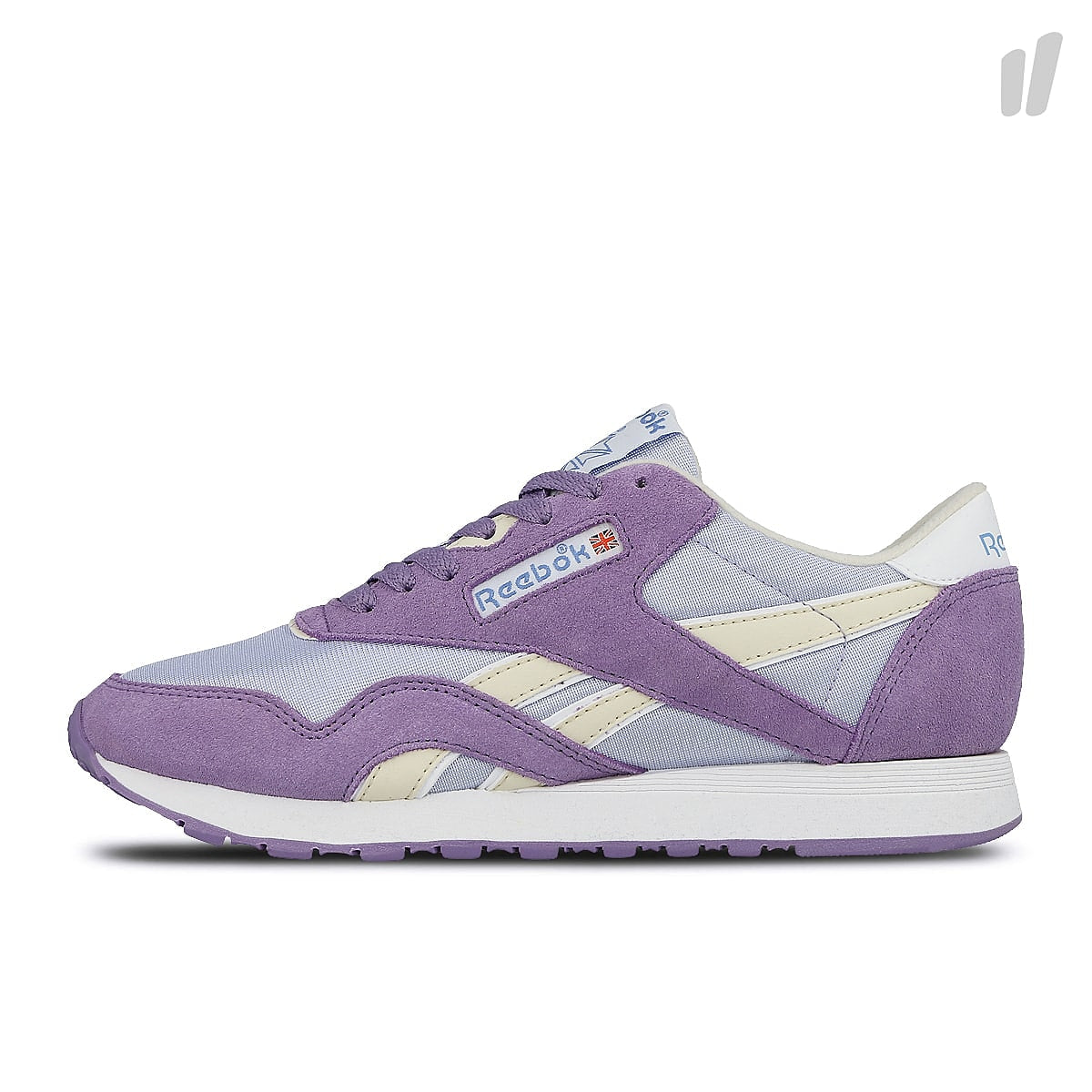 Reebok wmns classic nylon Frozen Lilac / Smoky Violet / White / Ath Blue Sneakers CN5512 | Overkill