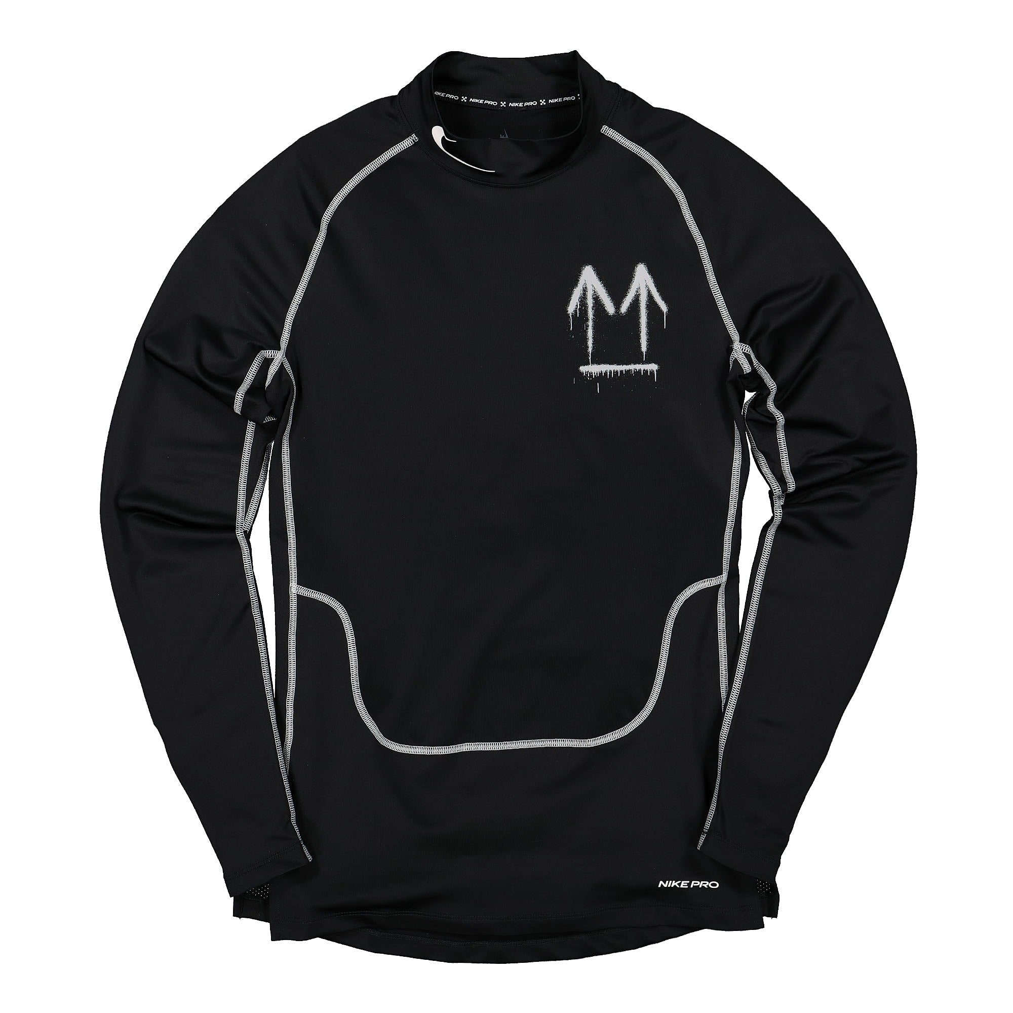 Nike Off-White x Nike NRG Pro Longsleeve Top Black Longsleeves CN5528 010 | Overkill