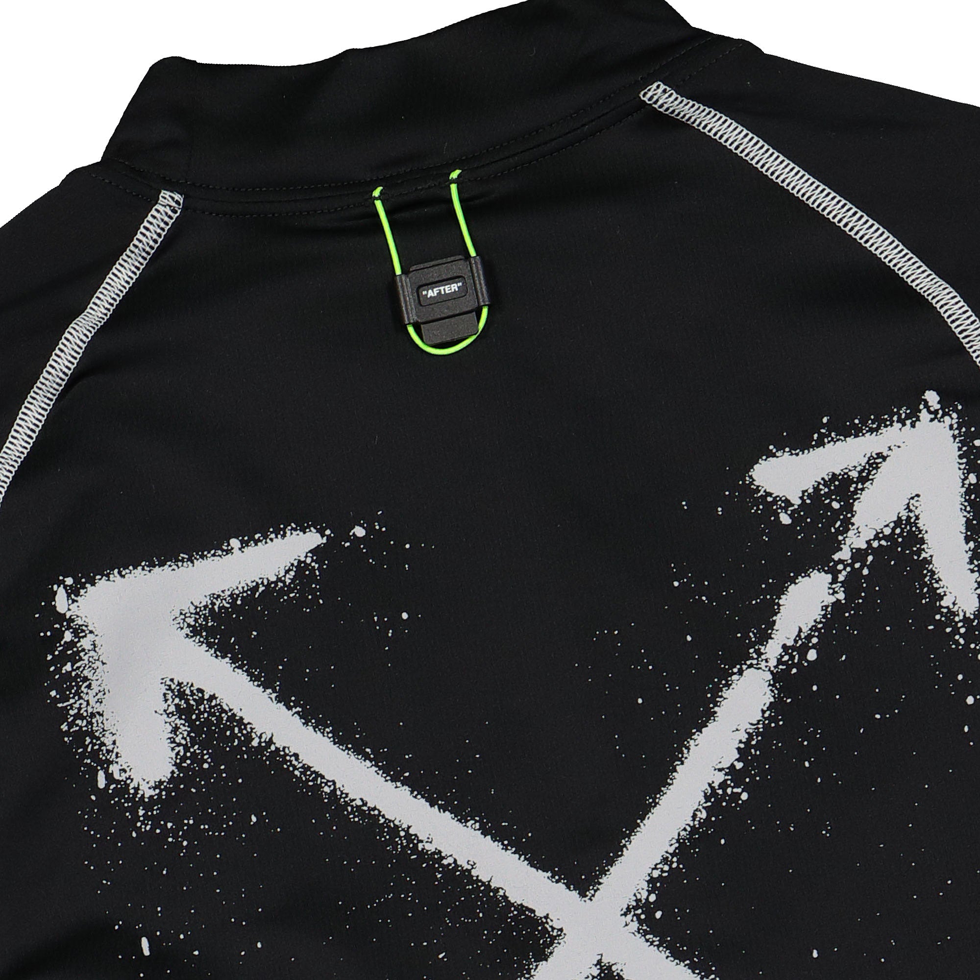 Nike Off-White x Nike NRG Pro Longsleeve Top Black Longsleeves Close-up | Overkill