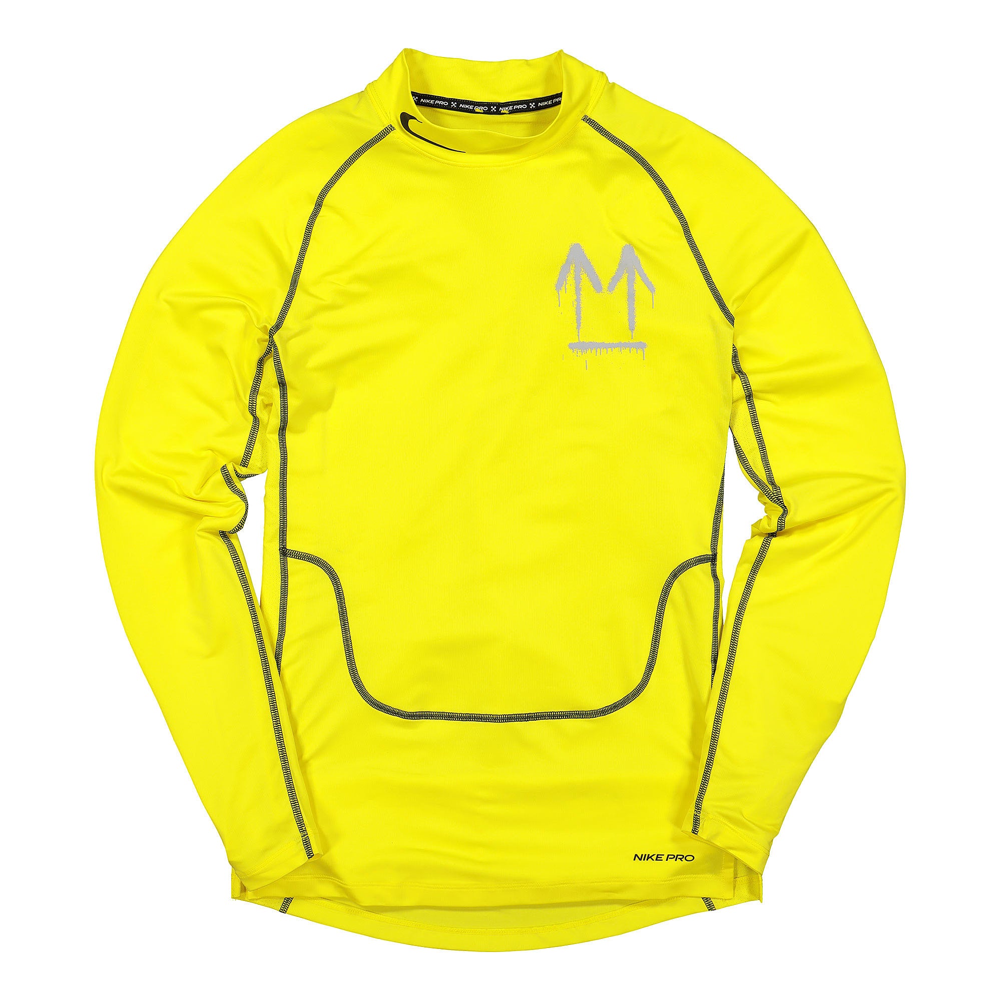 Nike Off-White x Nike NRG Pro Longsleeve Top Opti Yellow Longsleeves CN5528 731 | Overkill