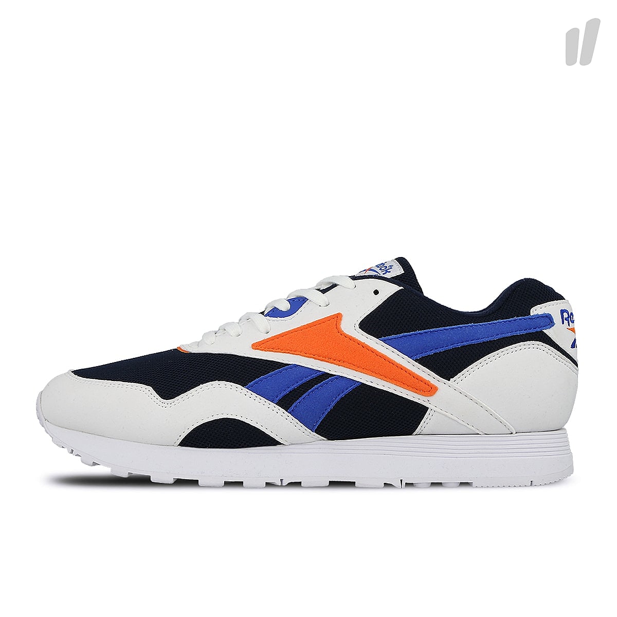 Reebok rapide mu White-Collegiate Navy-Vital Blue-Bright Lava Sneakers CN5907 | Overkill