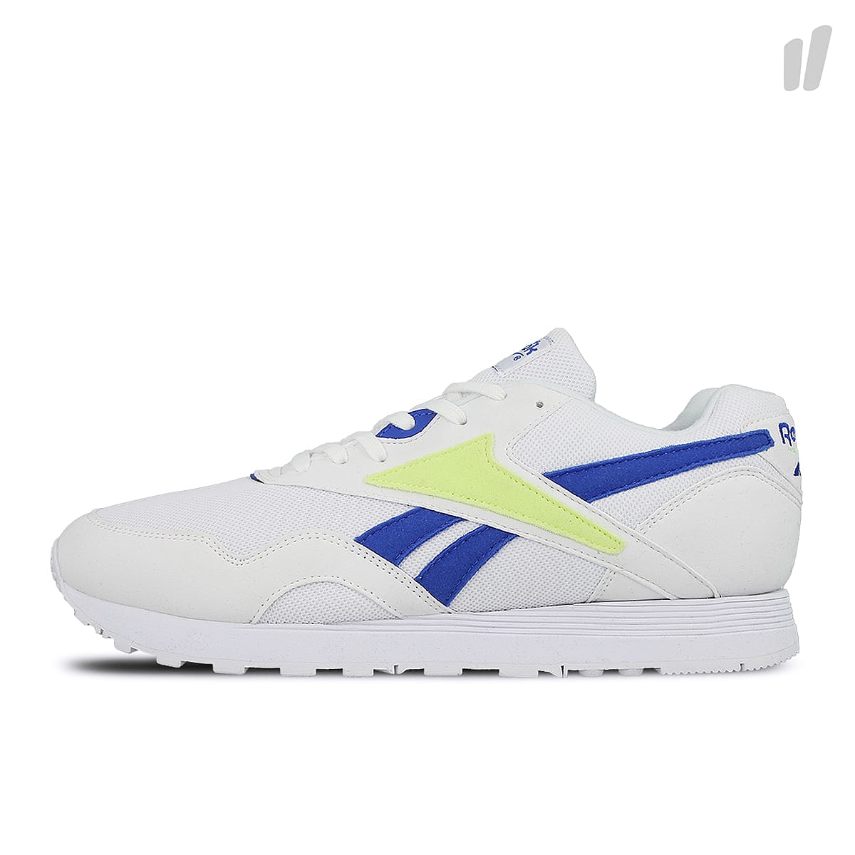 Reebok rapide mu White-Vital Blue-Lemon Zest-Tin Grey Sneakers CN5908 | Overkill