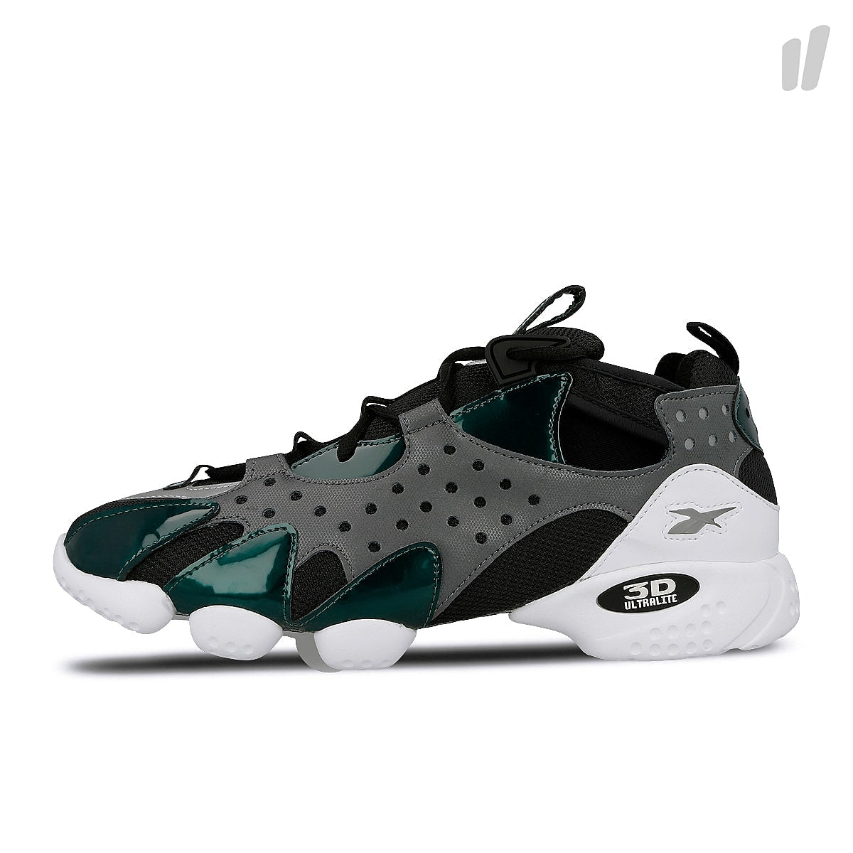 Reebok 3d op. 98 True Grey-Green-Black-White Low Top Sneakers CN6794 | Overkill
