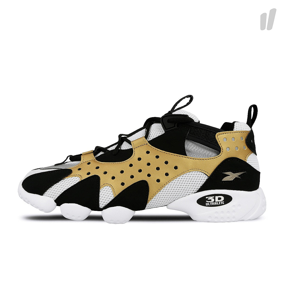 Reebok 3d op. 98 OG - Plus Gold-Black-True Grey-White Low Top Sneakers CN6796 | Overkill