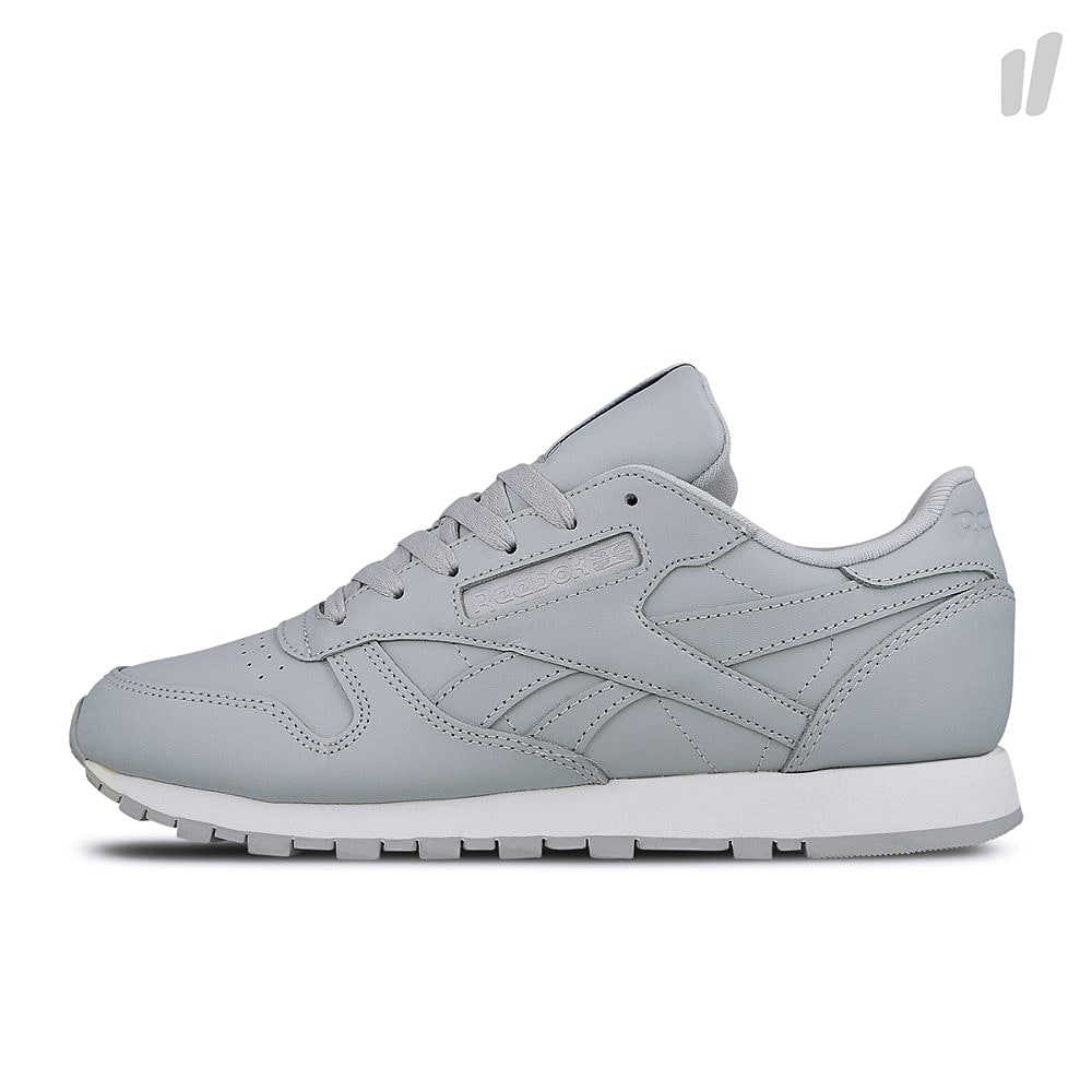 Reebok wmns classic leather Grey-White Sneakers CN7607 | Overkill