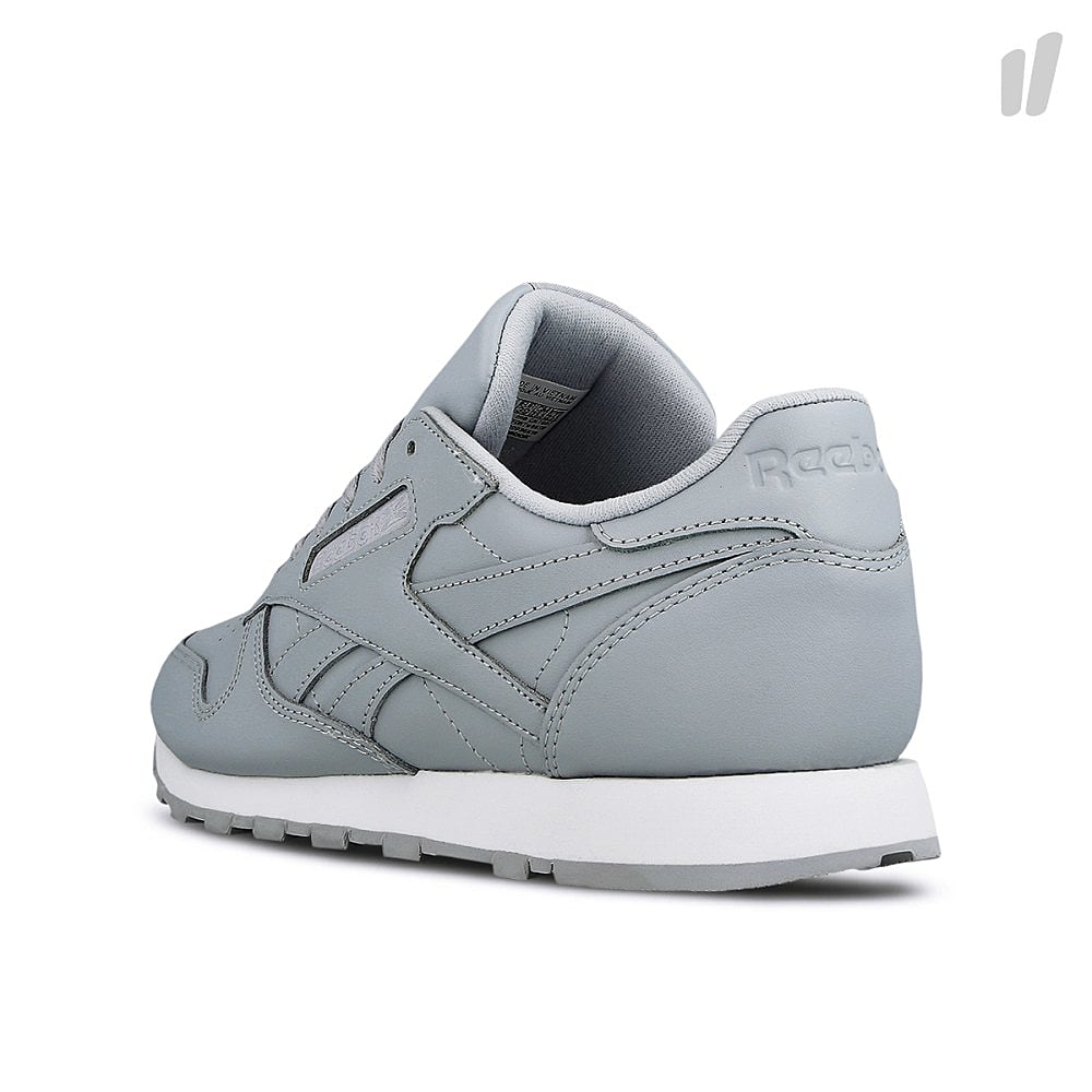 Reebok wmns classic leather Grey-White Sneakers Material | Overkill
