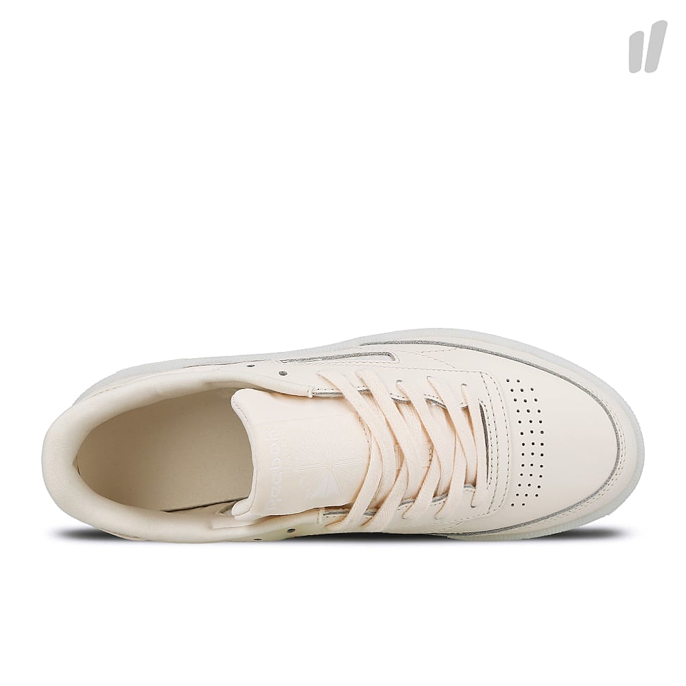 Reebok wmns club c 85 Pale Pink-White Sneakers Detailfoto | Overkill