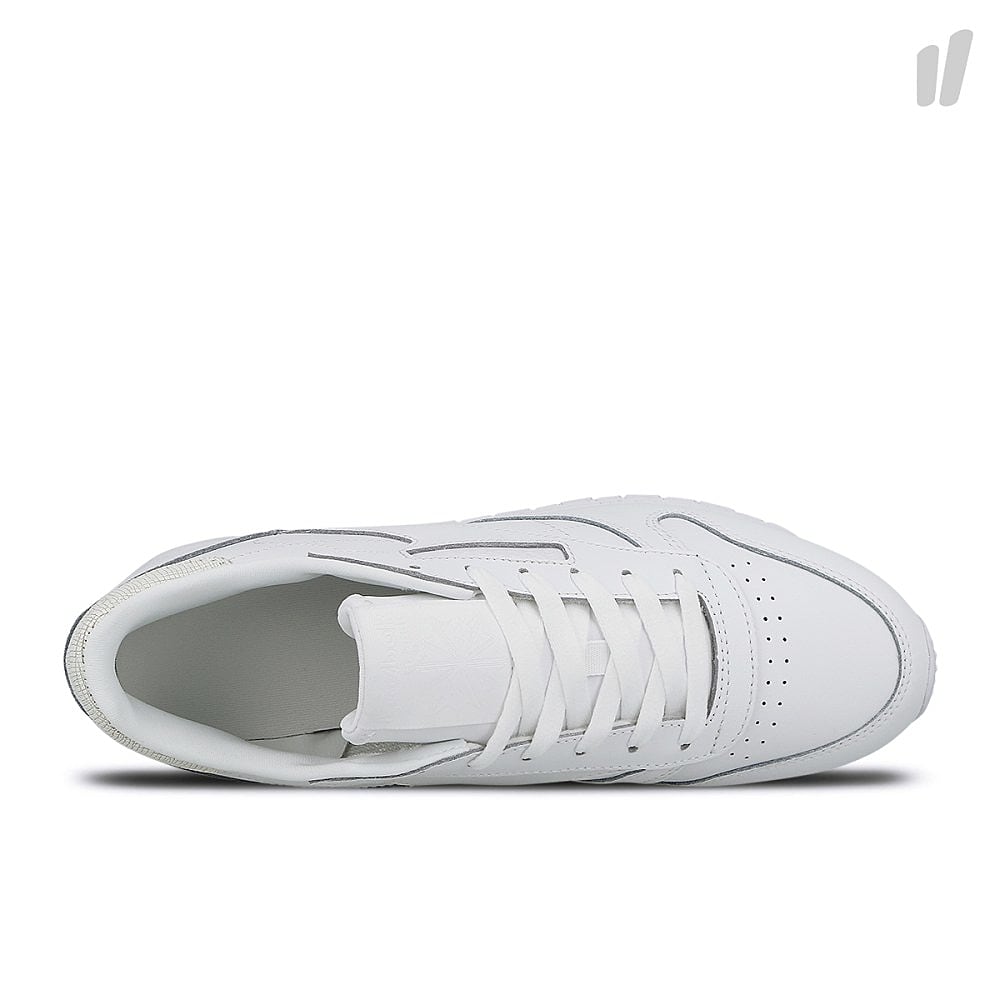 Reebok wmns classic leather White-Mineral Mist Sneakers Detailfoto | Overkill