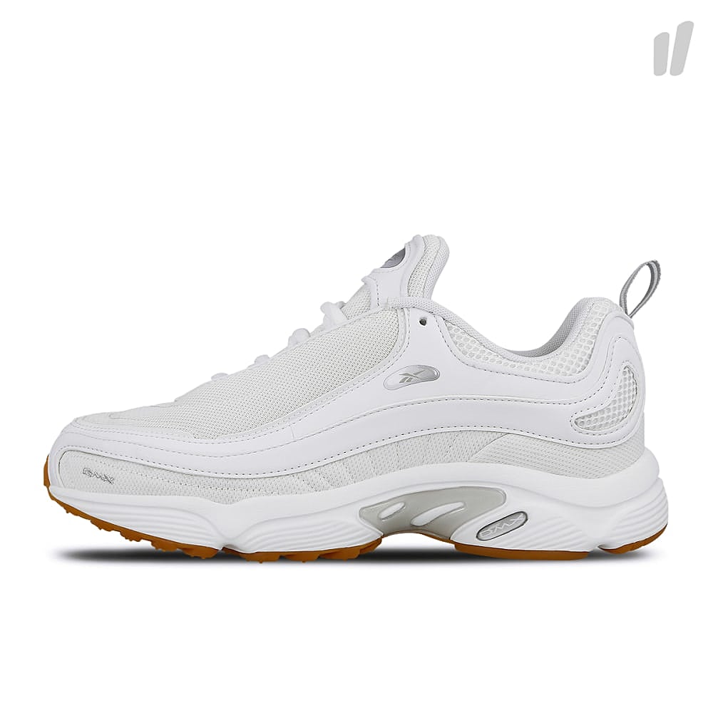 Reebok daytona dmx White-Skull Grey-Silver-Gum Low Top Sneakers CN8394 | Overkill