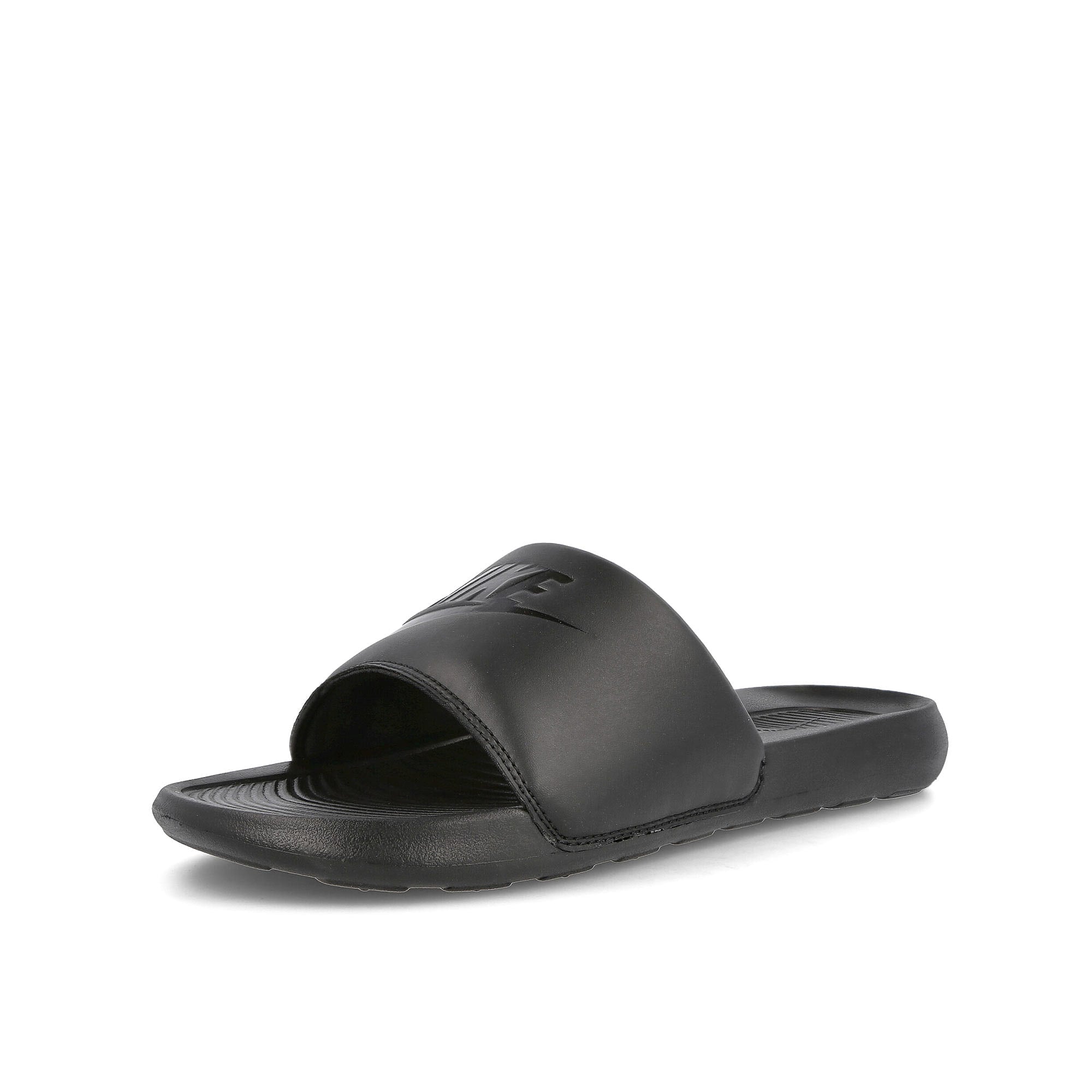 Nike wmns victori one slide Black-Black - Black Slides, Sandals & Slippers Close Up | Overkill