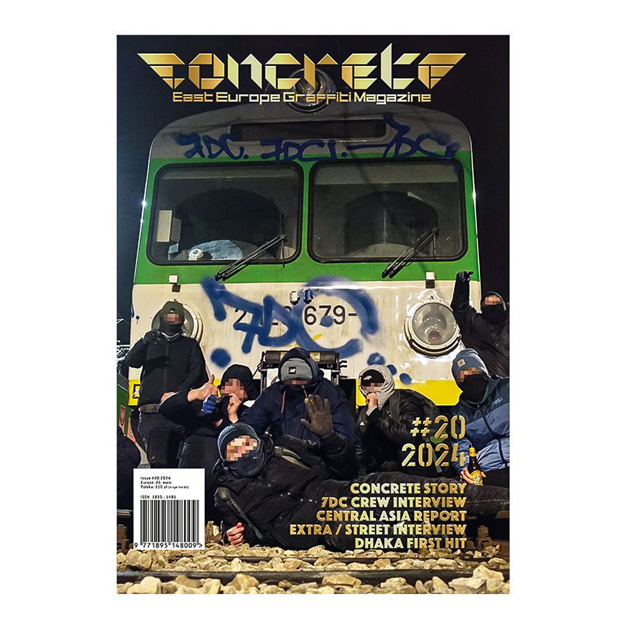 Concrete East Europe Graffiti Magazine #20 Multicolored Magazines CCRE-M-20 | Overkill