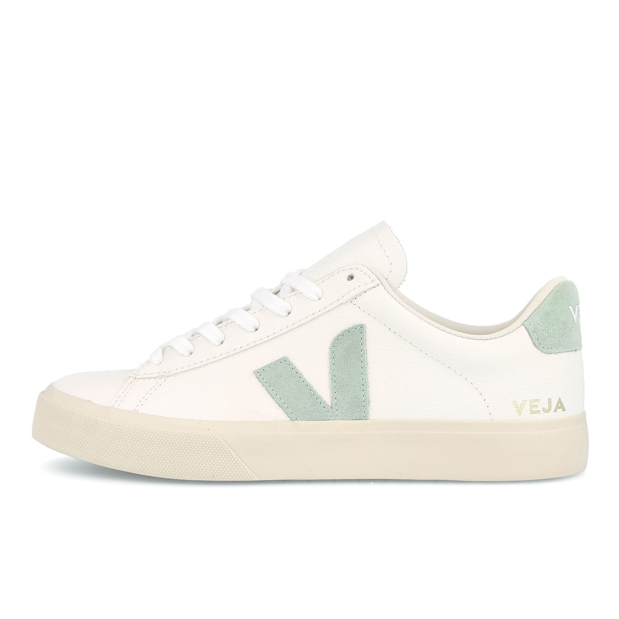 Veja Campo Chromefree White-Green Sneakers CP0502485B | Overkill