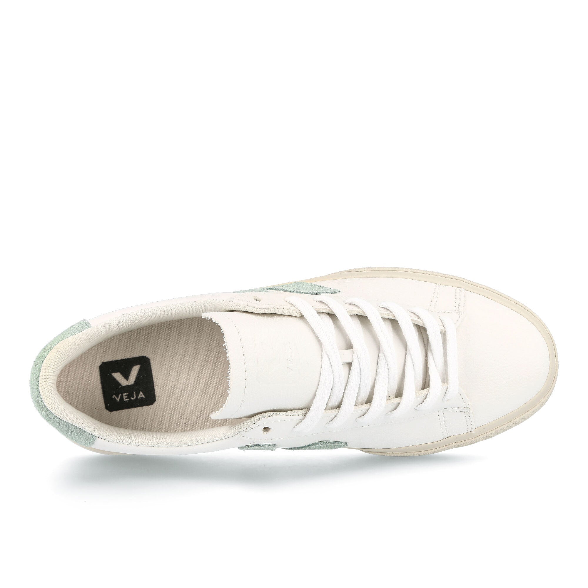 Veja Campo Chromefree White-Green Sneakers Detailfoto | Overkill