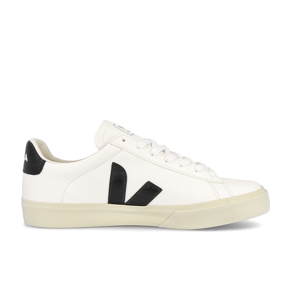 Veja wmns campo chromefree Extra White-Black Sneakers Silhouette | Overkill
