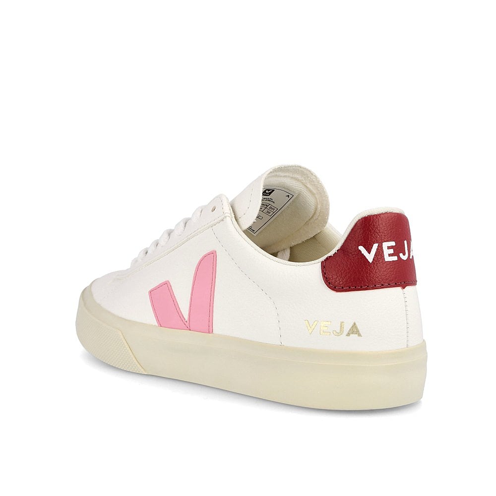 Veja wmns campo chromefree Extra White / Guimauve Marsala Close-up | Overkill