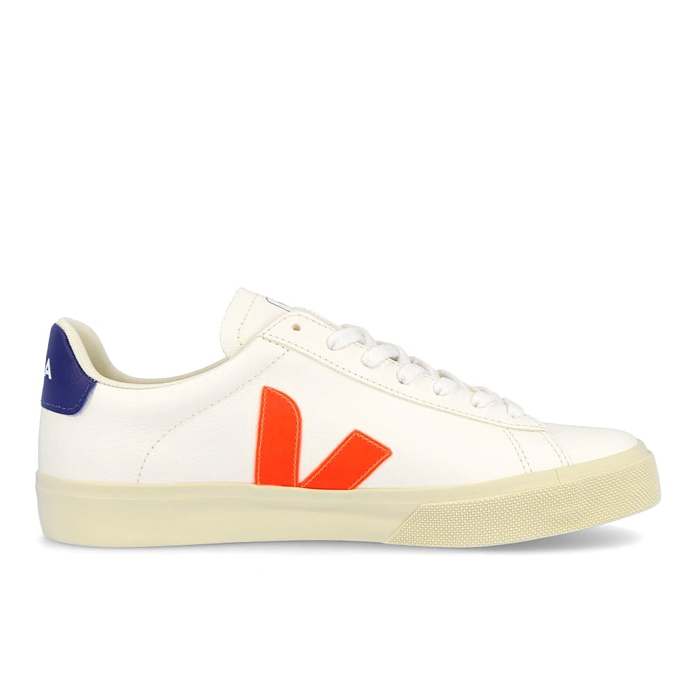 Veja campo chromefree White / Orange Fluo / Cobalt Material | Overkill