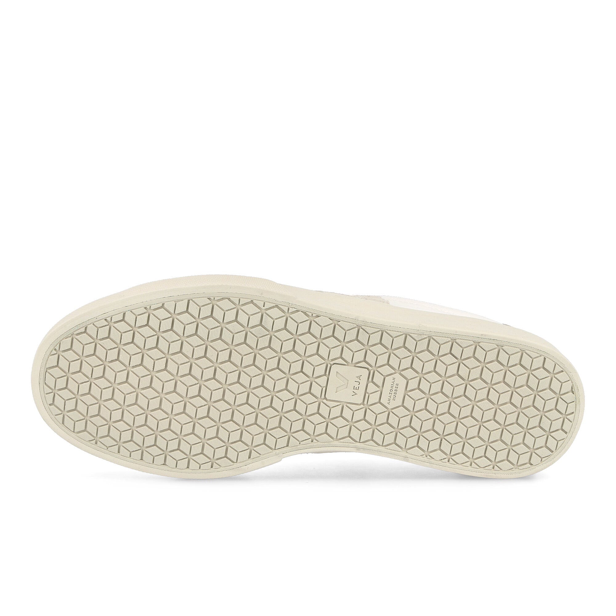 Veja Campo Chromefree Leather Extra White-Natural Sude Sneakers Detail View 1 | Overkill