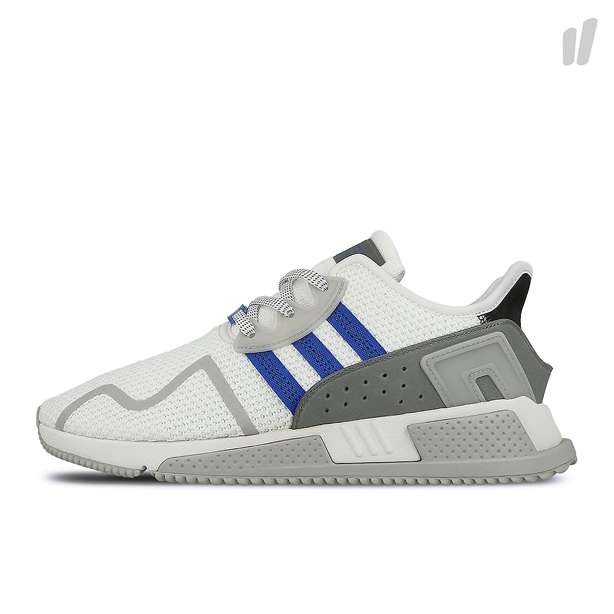 adidas equipment cushion adv Blue / Core Black / Chalk White Sneakers | Overkill
