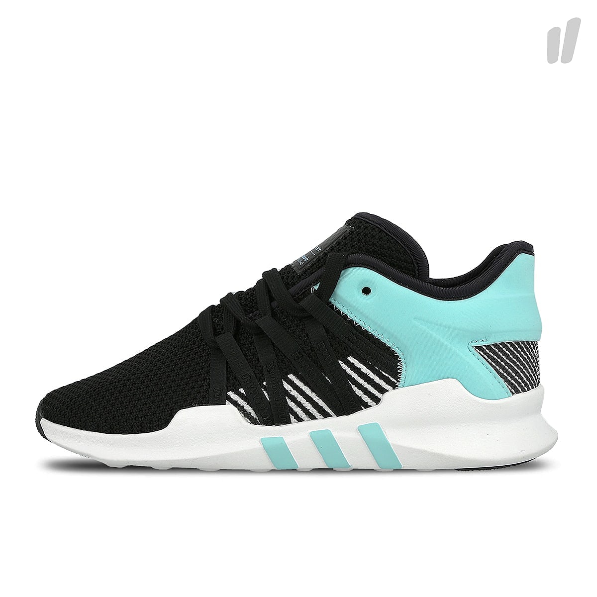 adidas wmns equipment racing adv Core Black / Core Black / Energy Aqua CP9677 | Overkill