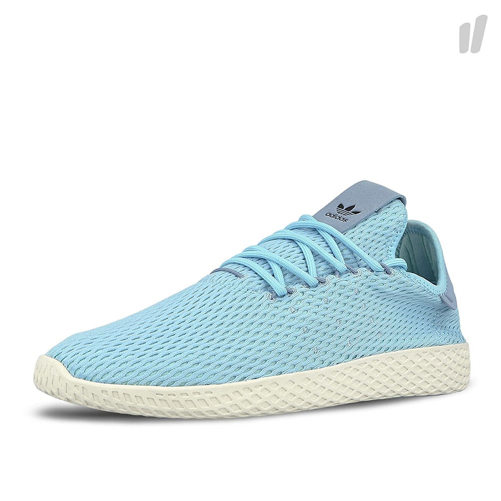 adidas pw tennis hu Ice Blue-Tactile Blue Sneakers Close Up | Overkill