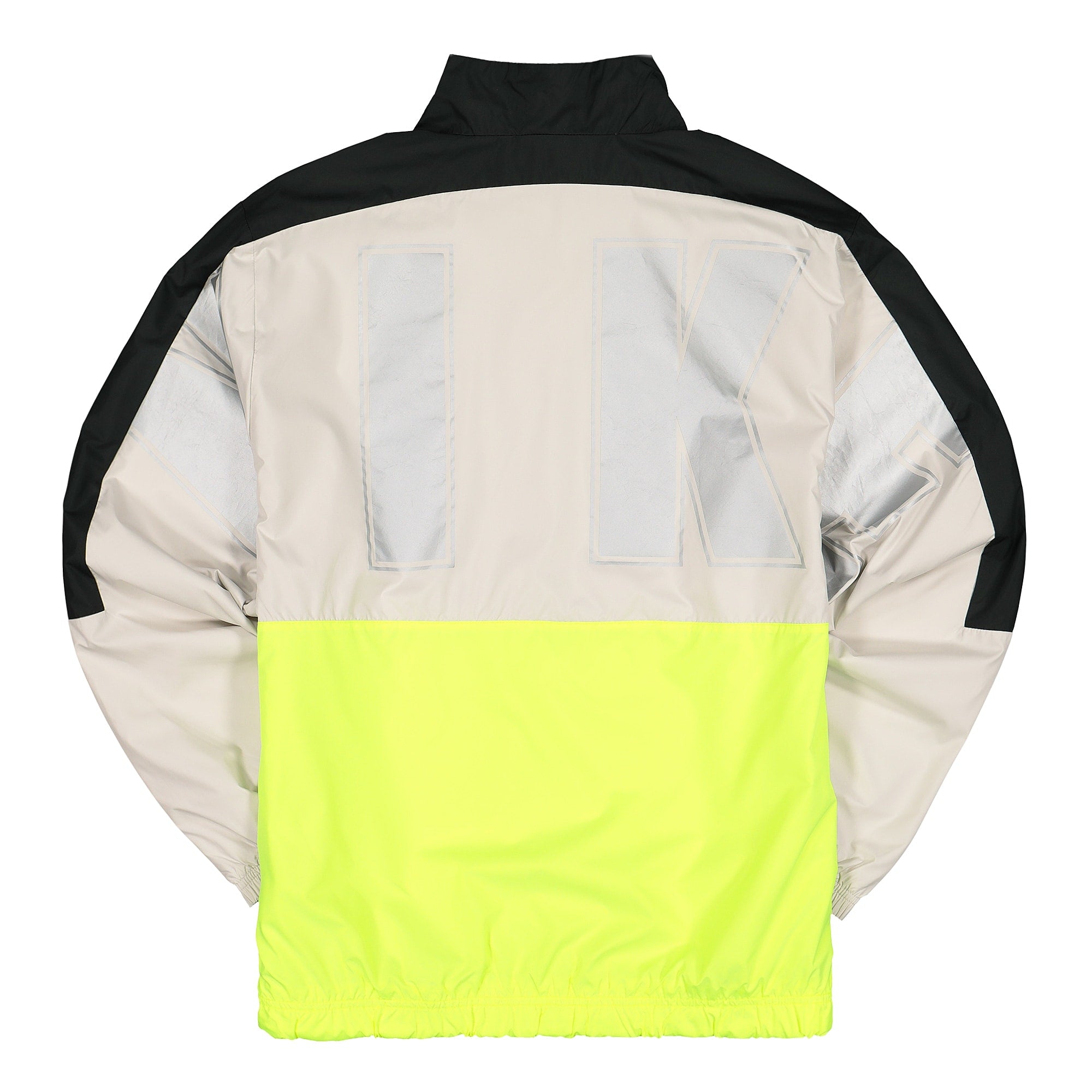 Nike NSW SC Woven Jacket Black / Light Bone / Volt / Metallic Silver Jackets Material | Overkill