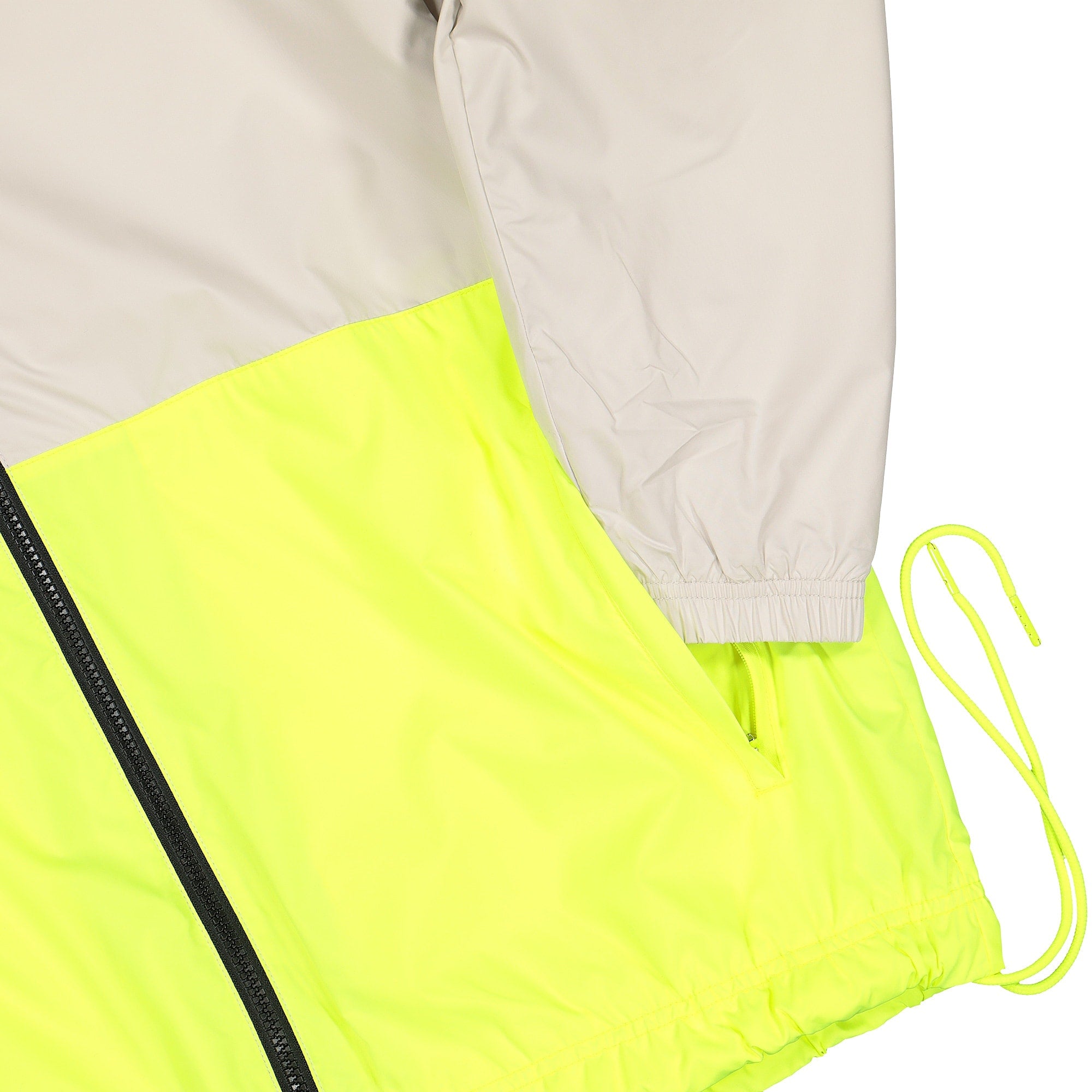 Nike NSW SC Woven Jacket Black / Light Bone / Volt / Metallic Silver Jackets Close-up | Overkill