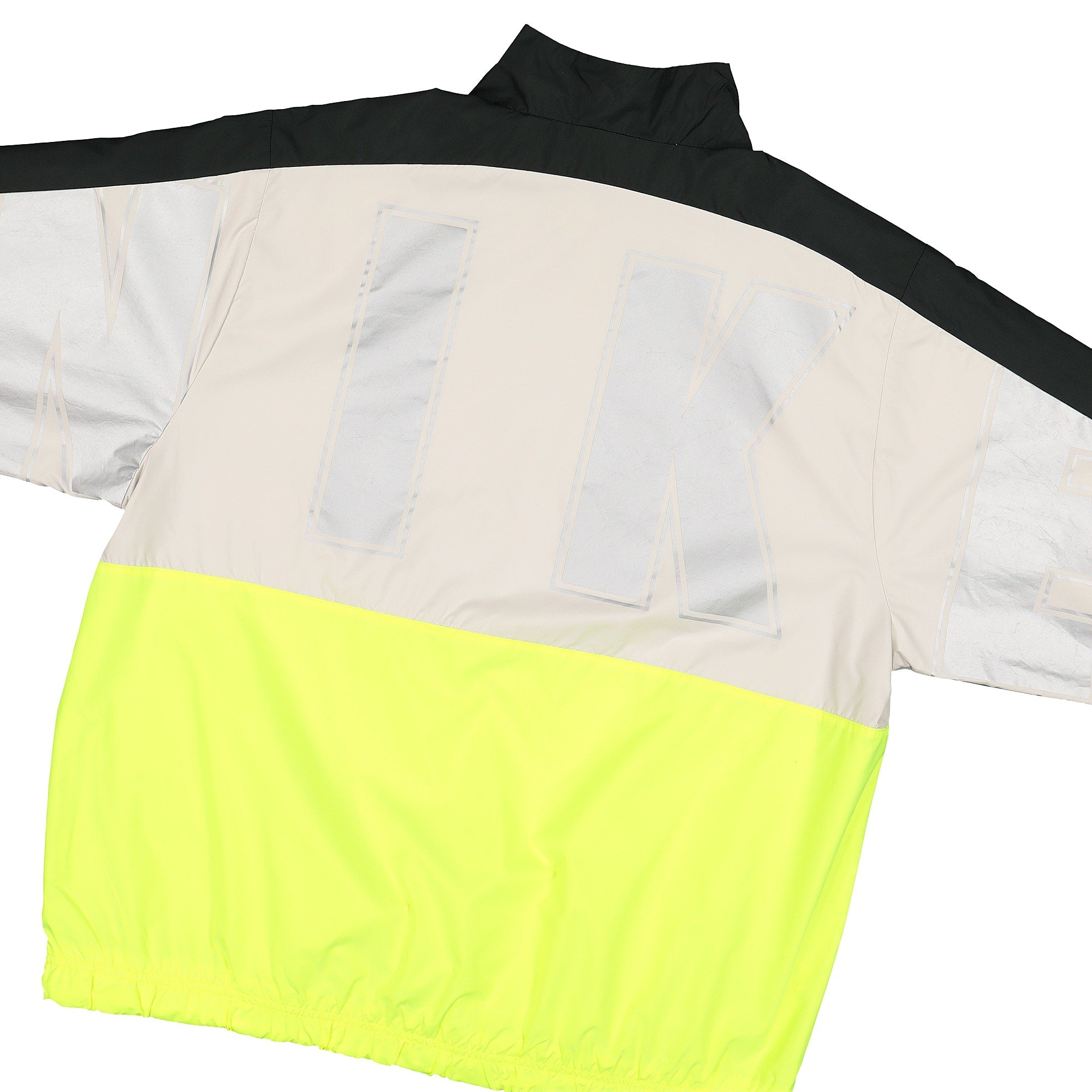 Nike NSW SC Woven Jacket Black / Light Bone / Volt / Metallic Silver Jackets Detail view 1 | Overkill