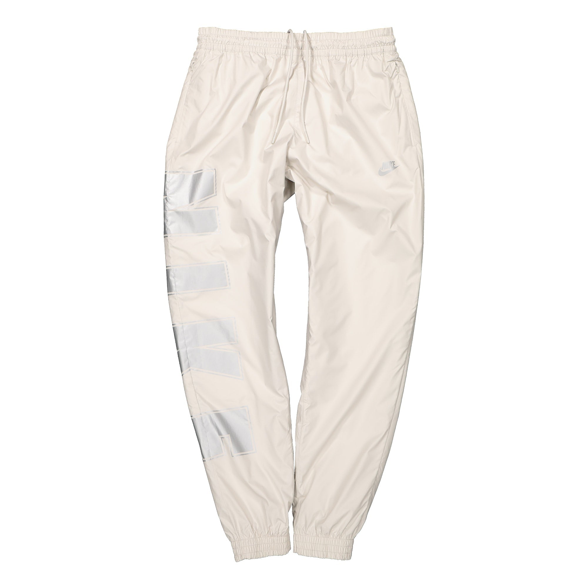 Nike NSW SC Woven Pant Lighte Bone / Metallic Silver Sweat & Track Pants CQ0251 072 | Overkill