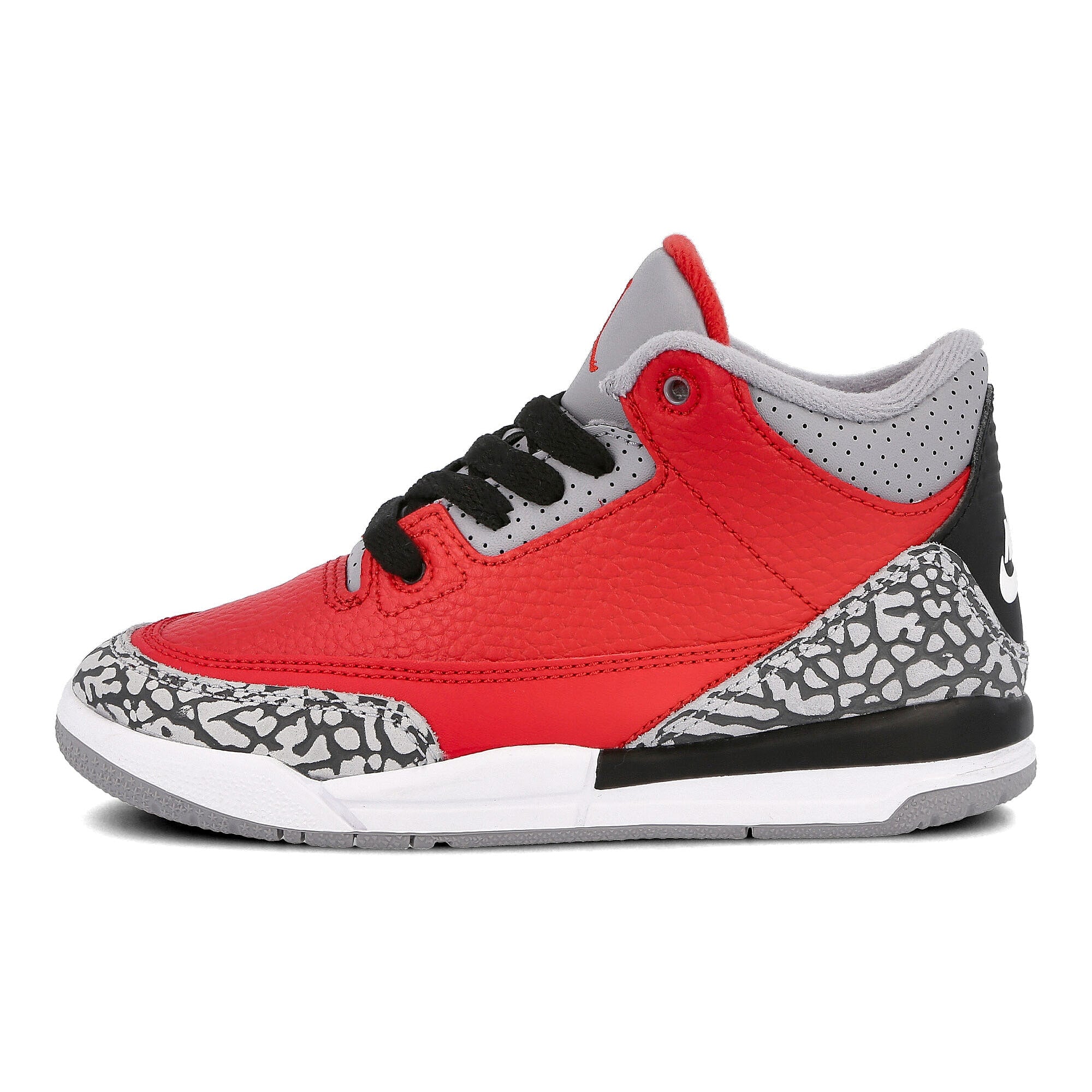 Jordan Air Jordan 3 Retro SE PS Fire Red-Fire Red - Cement Grey - Black Sneakers CQ0487 600 | Overkill