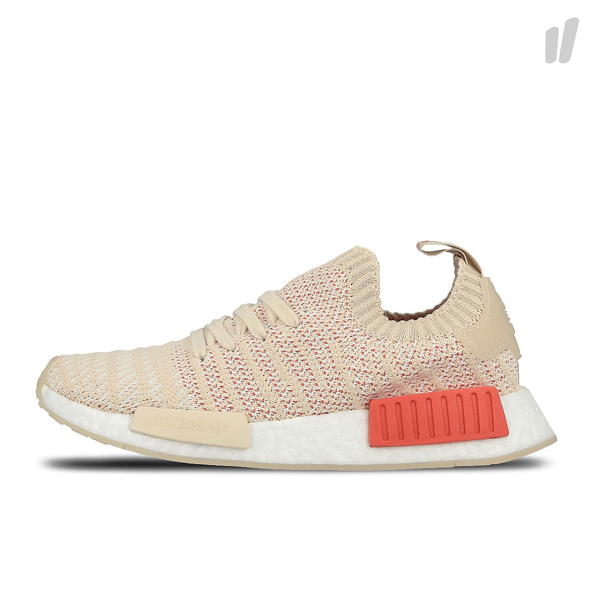 adidas wmns nmd r1 stlt primeknit Linen / Crystal White / Running White CQ2030 | Overkill