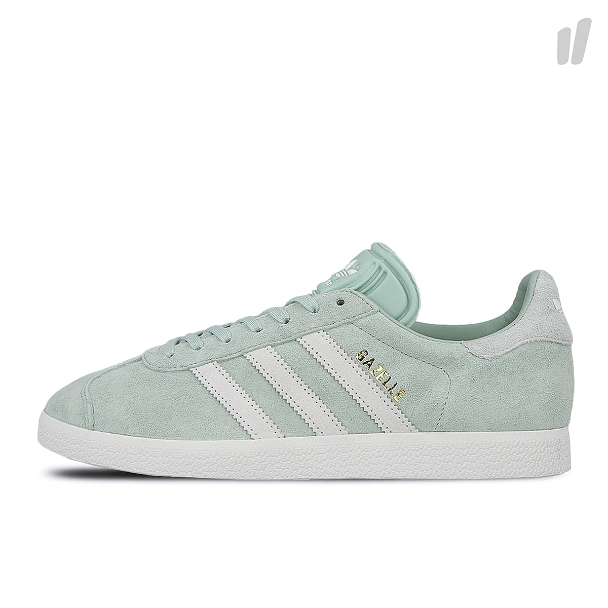 adidas wmns gazelle Ash Green / Running White / Blut Indigo CQ2189 | Overkill