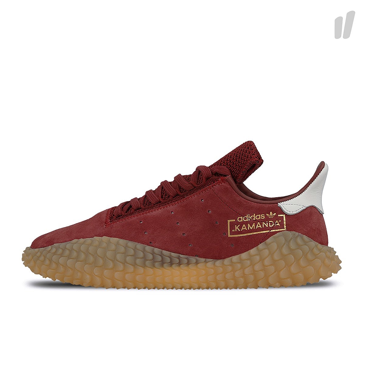 adidas kamanda Collegiate Burgundy / Collegiate Burgundy / Gum Sneakers CQ2219 | Overkill