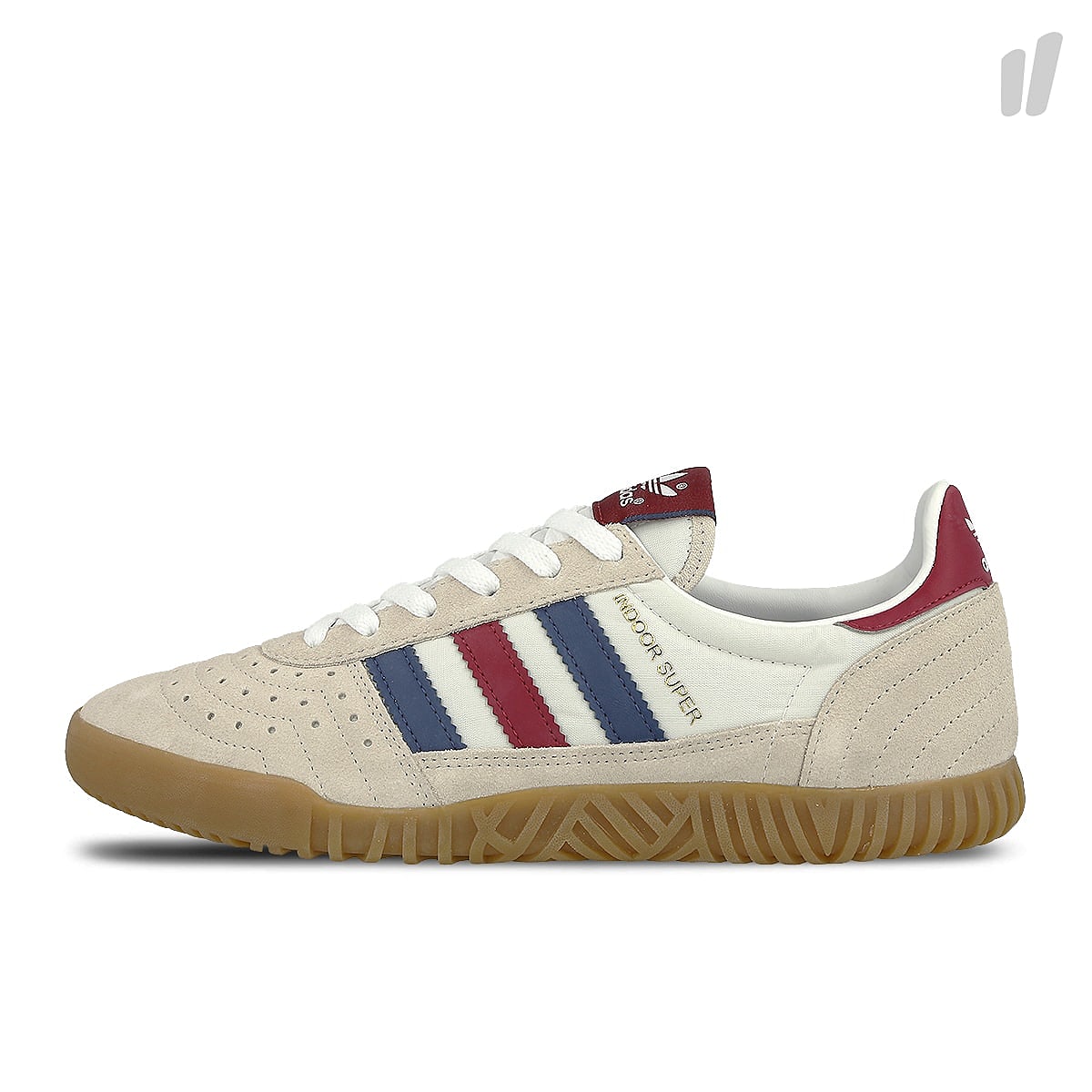 adidas indoor super Clear Brown-Noble Indigo-Mystery Ruby Sneakers CQ2222 | Overkill