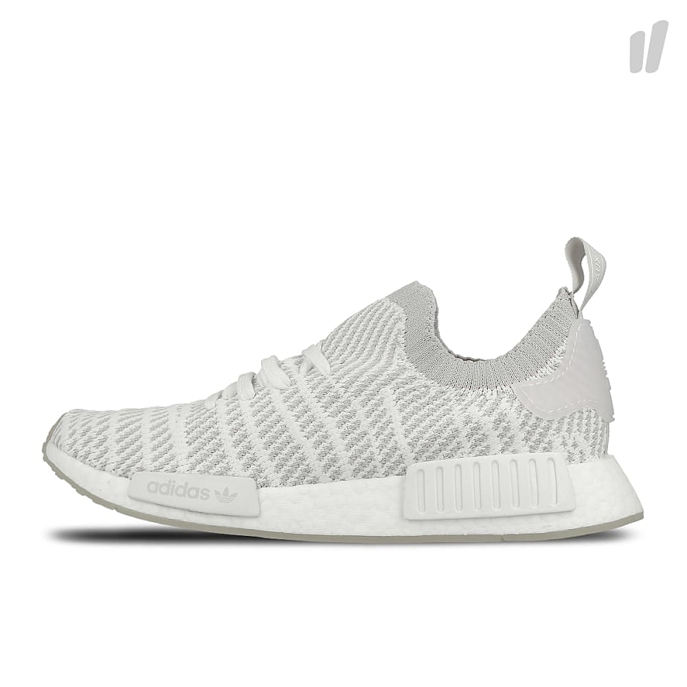 adidas nmd r1 stlt primeknit Footwear White-Grey One-Solar Pink Sweatshirts CQ2390 | Overkill