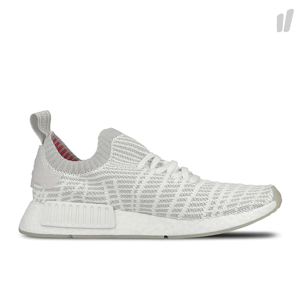 adidas nmd r1 stlt primeknit Footwear White-Grey One-Solar Pink Sweatshirts Material | Overkill