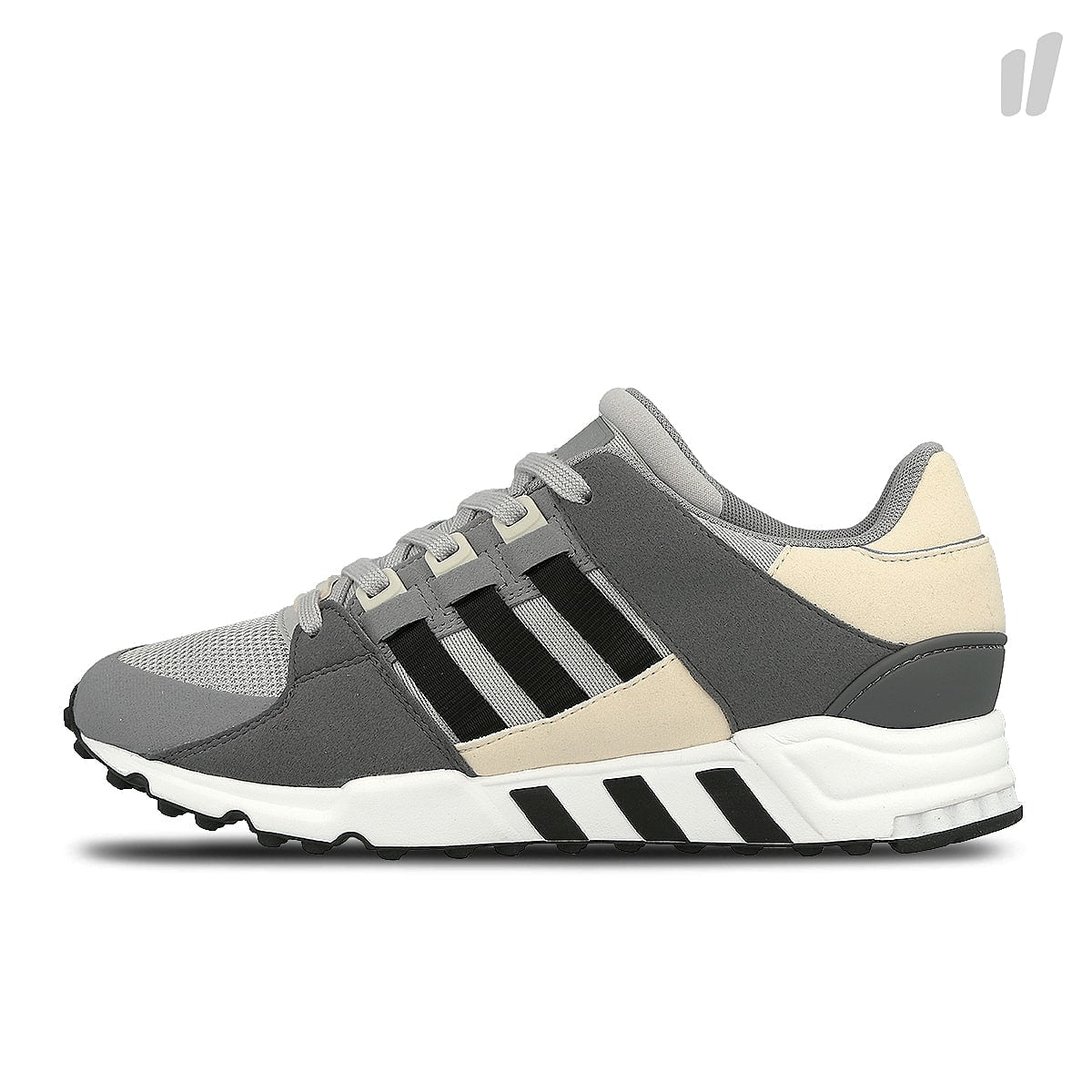 adidas equipment support refined Grey Two-Core Black-Linen Sneakers CQ2421 | Overkill