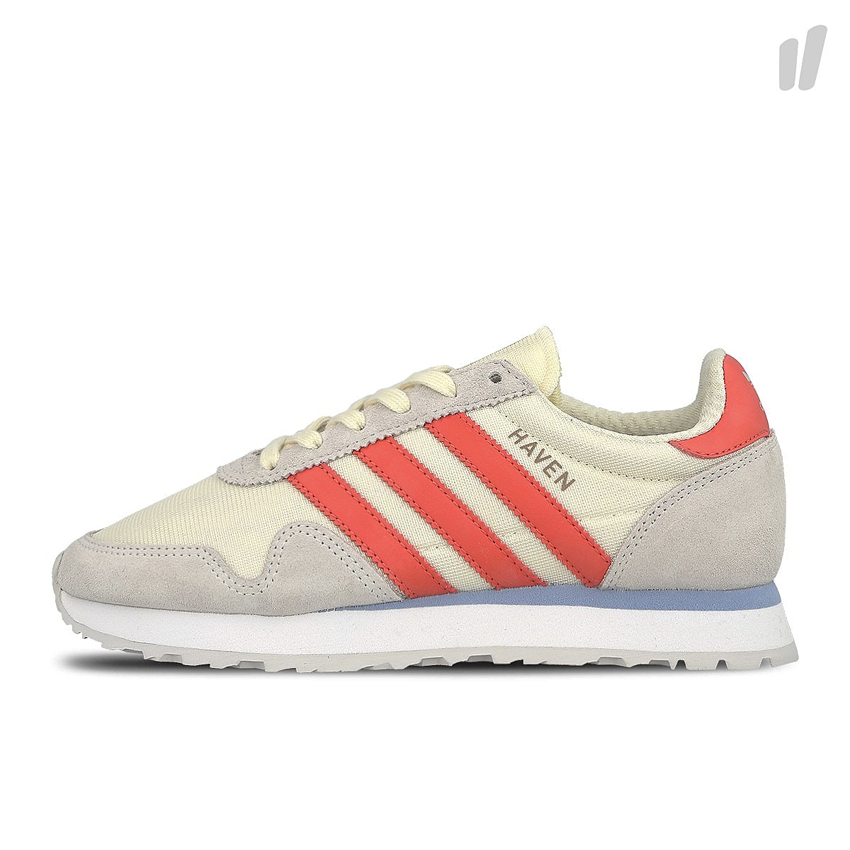 adidas wmns haven Cream White-Trace Scarlet-Grey One Sneakers CQ2525 | Overkill