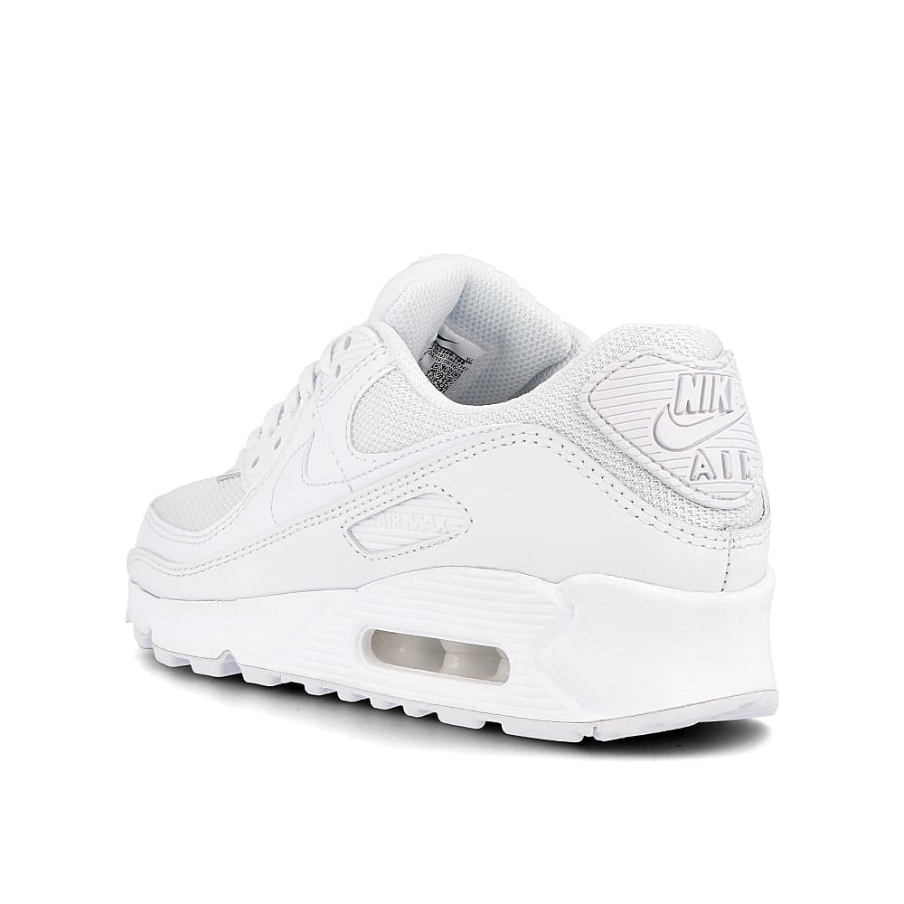 Nike wmns air max 90 White / White - White - Wolf Grey Close-up | Overkill