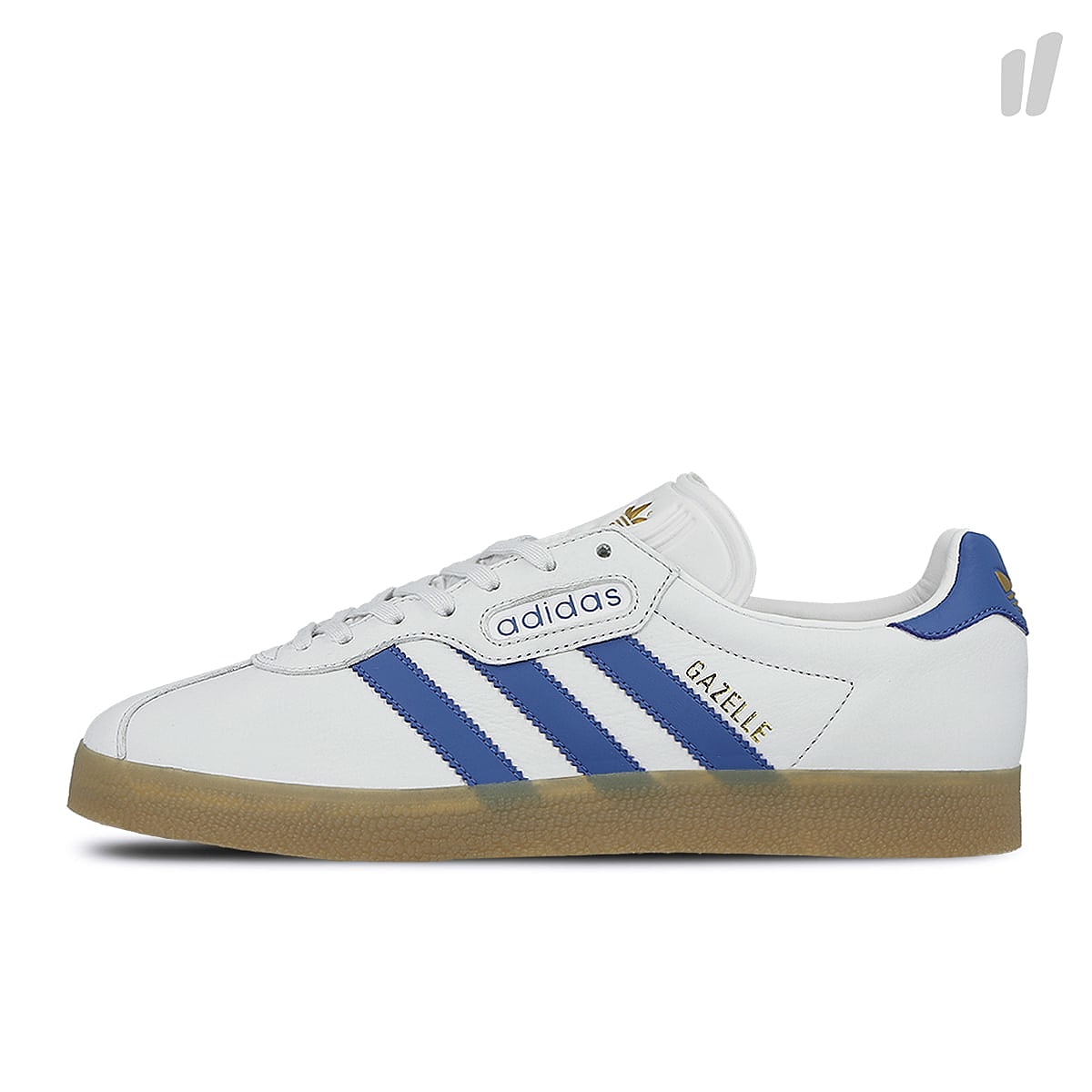 adidas gazelle super Crystal White / Trace Blue / Footwear White Sneakers CQ2798 | Overkill