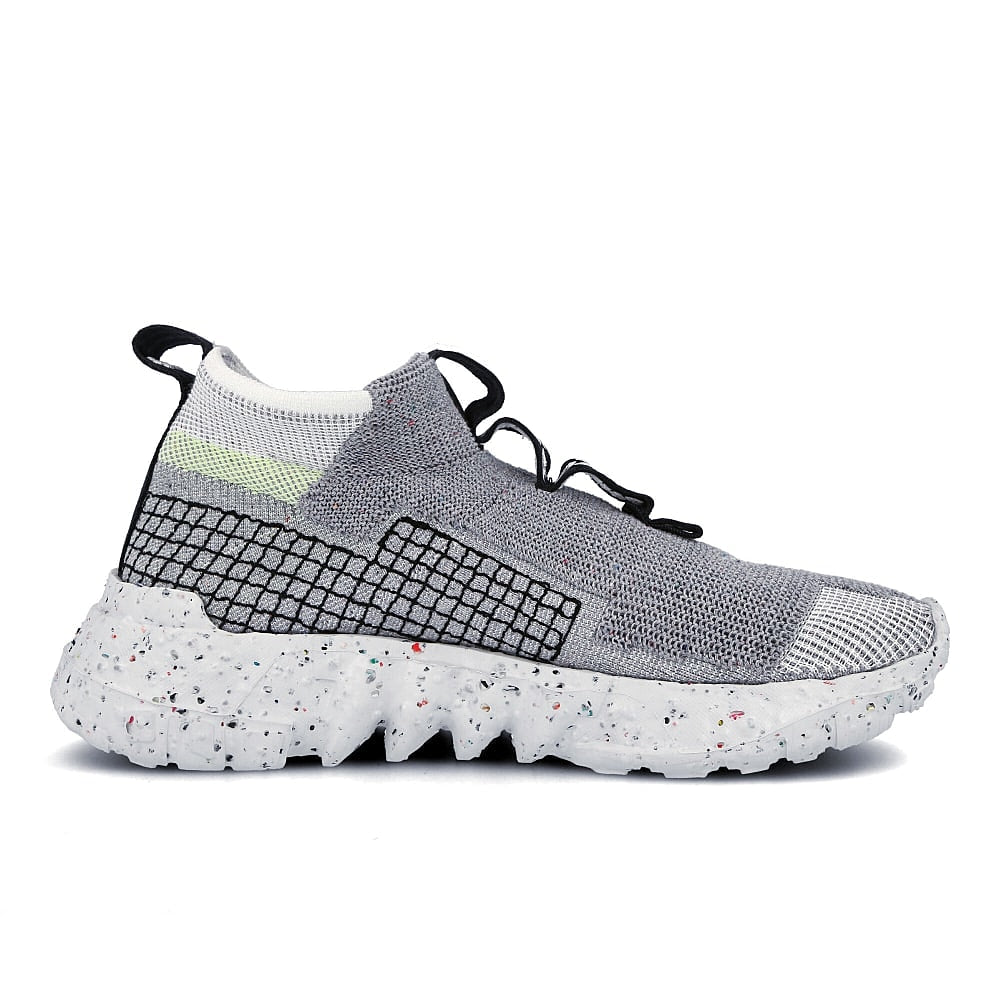 Nike space hippie 02 Grey-Volt Glow - Photon Dust Sneakers Silhouette | Overkill