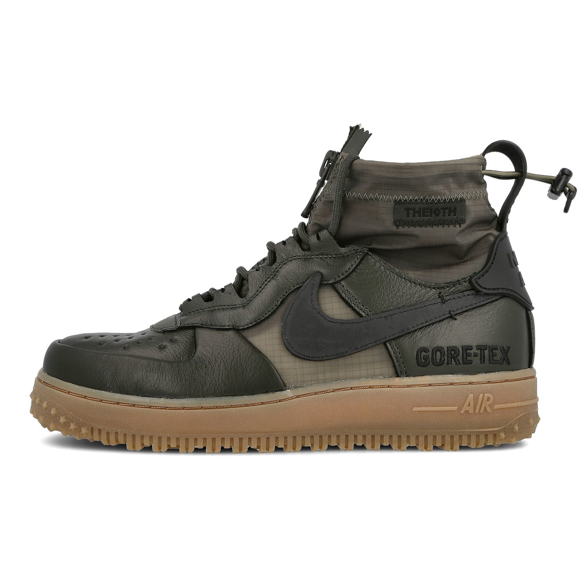 Nike air force 1 winter gore-tex Sequoia-Black - Medium Olive - Gum Med Brown High Top Sneakers CQ7211 300 | Overkill