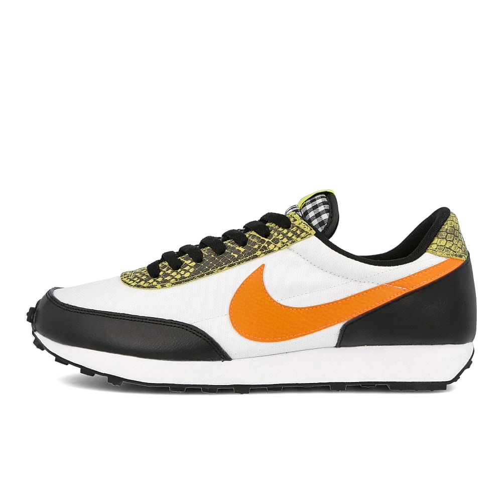 Nike wmns daybreak qs Black-Total Orange - Dynamic Yellow - White Low Top Sneakers CQ7620 001 | Overkill