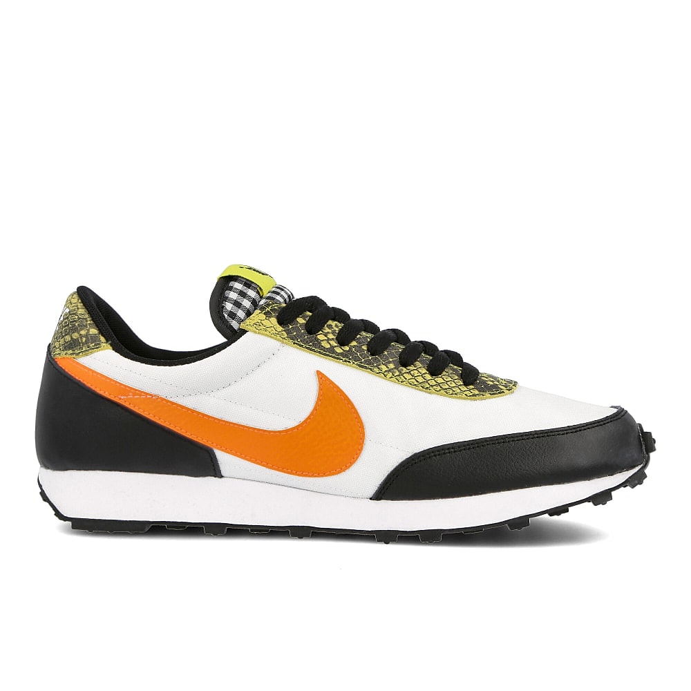 Nike wmns daybreak qs Black-Total Orange - Dynamic Yellow - White Low Top Sneakers Silhouette | Overkill