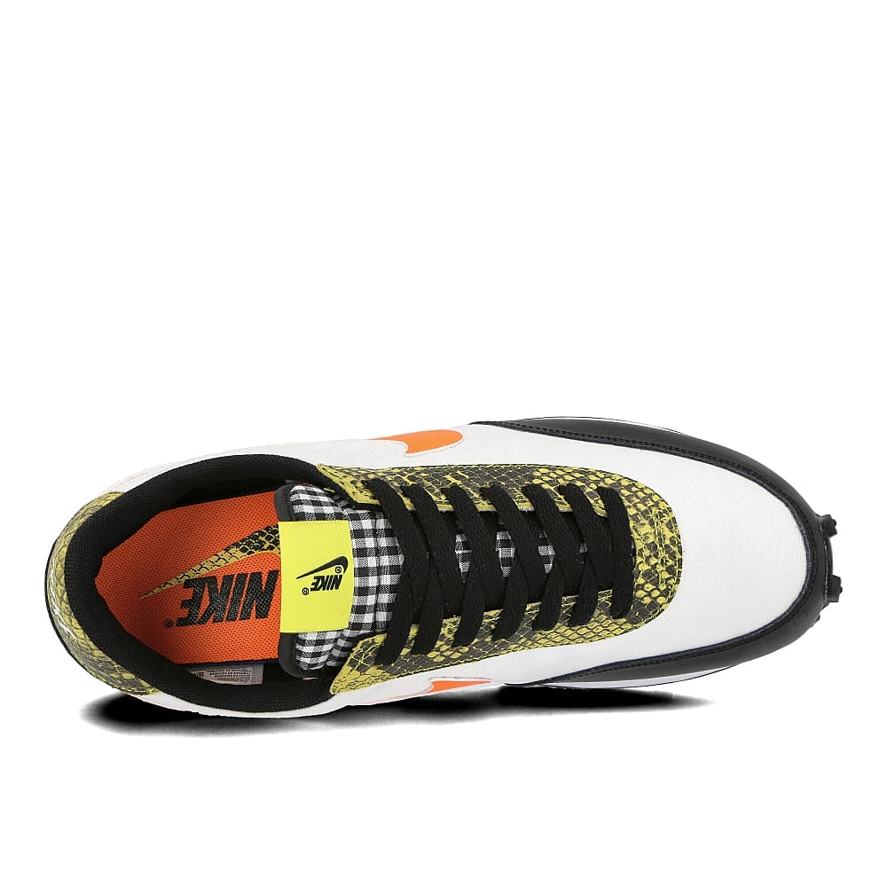Nike wmns daybreak qs Black-Total Orange - Dynamic Yellow - White Low Top Sneakers Detailfoto | Overkill
