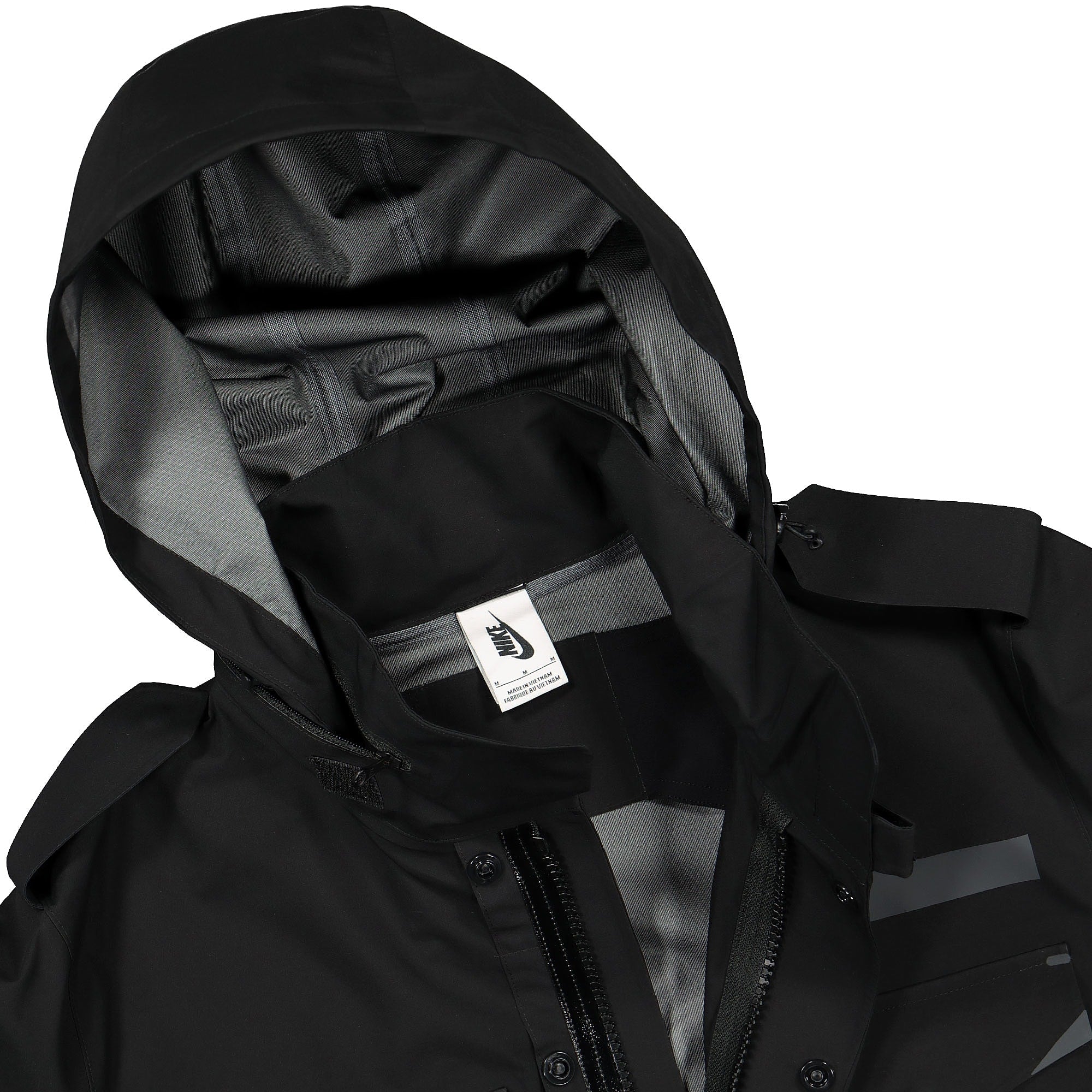 Nike NRG Gore-Tex M65 Black Jackets Close-up | Overkill