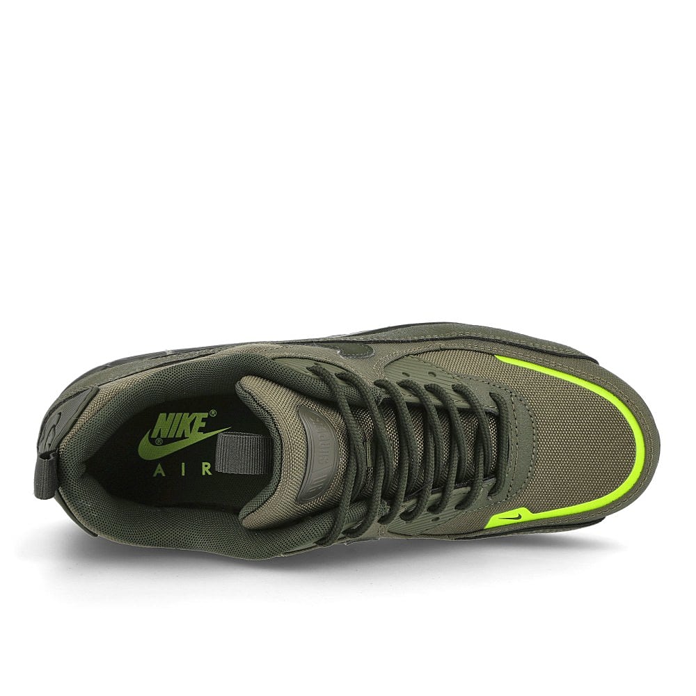 Nike air max 90 surplus Cargo Khaki-Sequoia - Lemon Venom Sneakers Detailfoto | Overkill